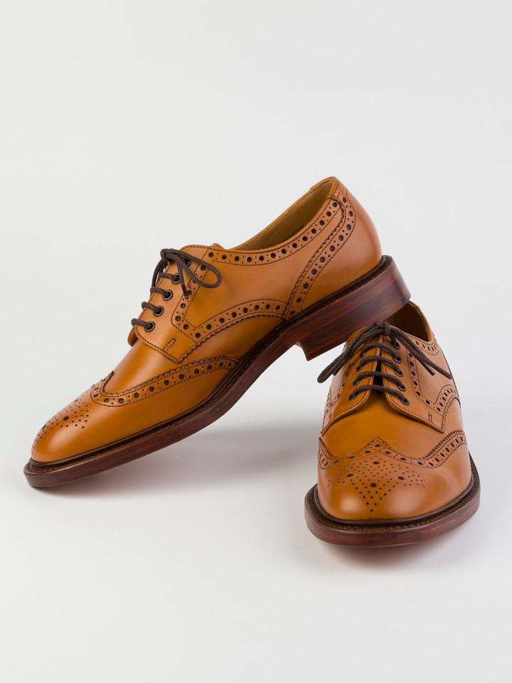 Men's Tan Loake Chester Brogue