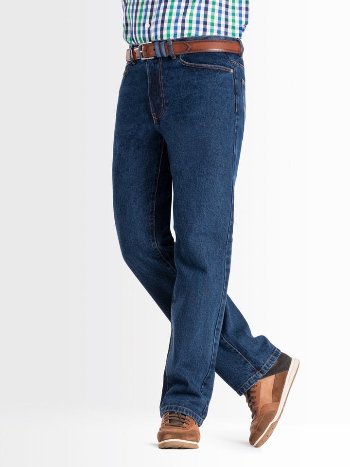 Men's Classic Blue Denim Jeans