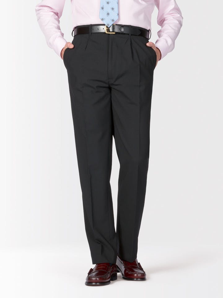 Men's Black Smart Trousers