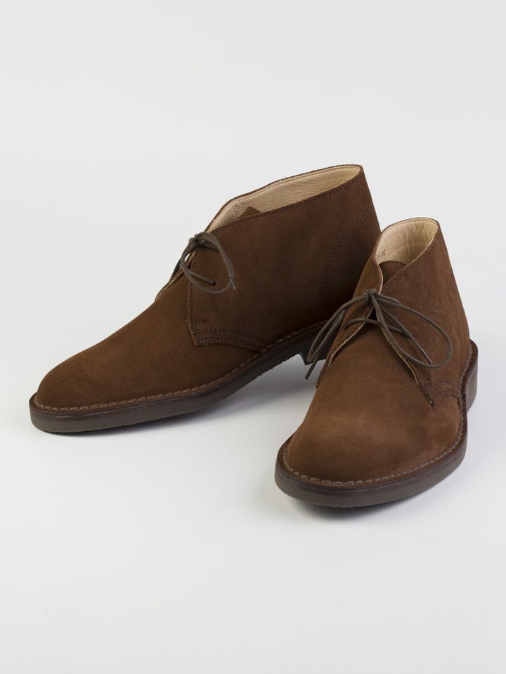 Men's Ginger Brown Loake Classic Desert Boots