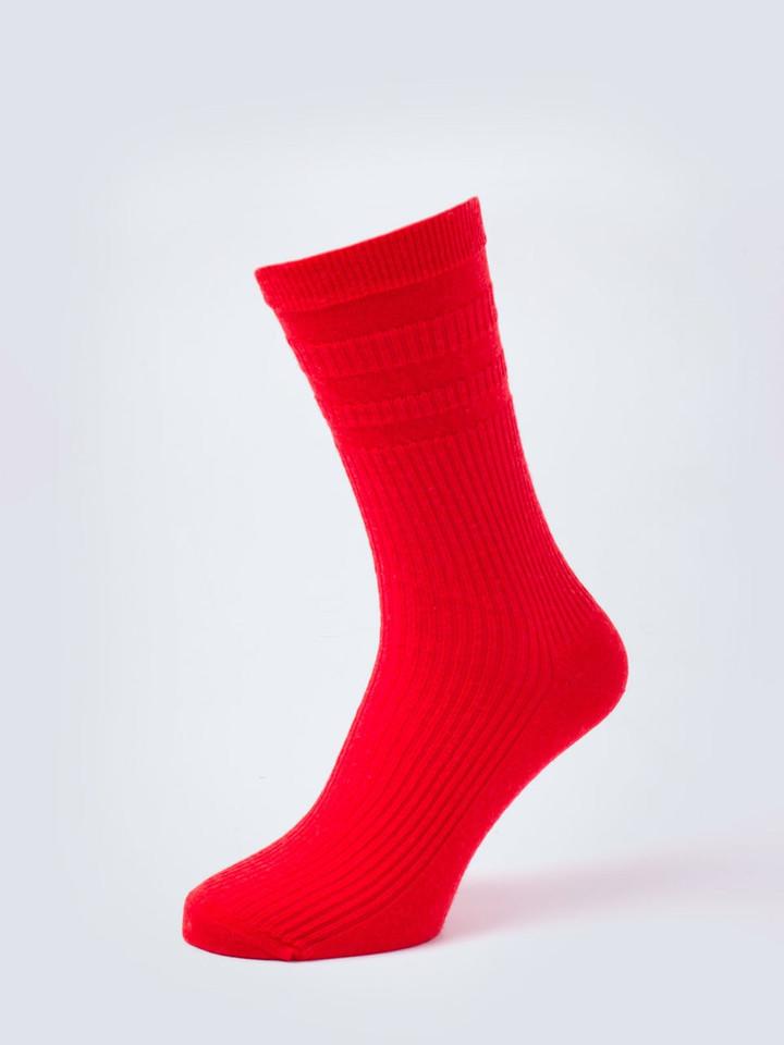 Red HJ Softop® Wool Rich Socks