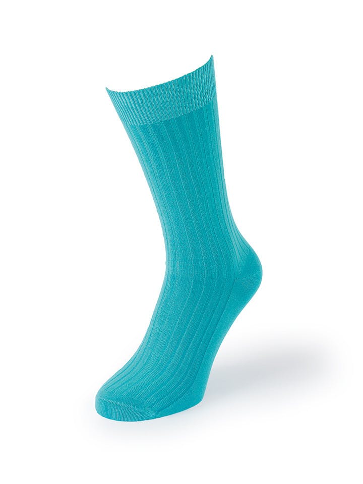 Men's Sky Blue Luxury Bamboo Socks