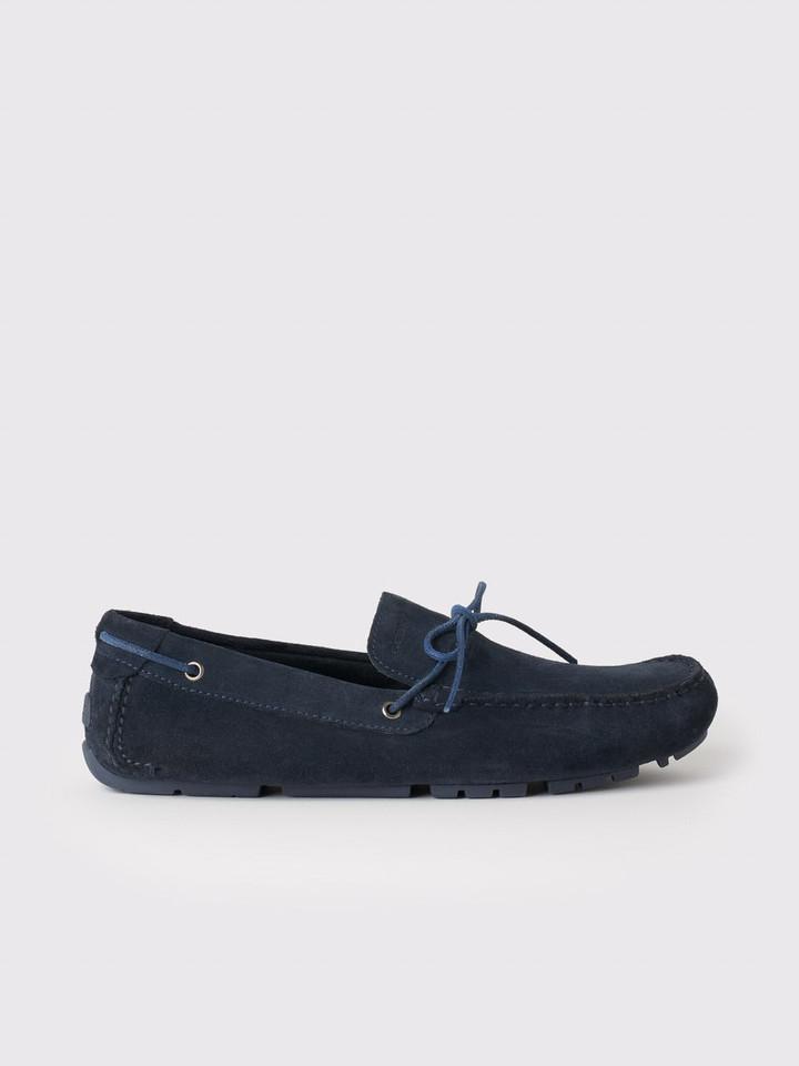 Men's Navy Geox Melbourne Moccasin