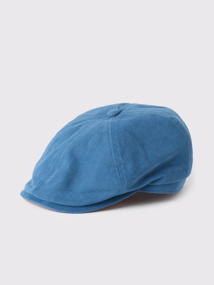 Men's Blue & Orange Canvas Cap