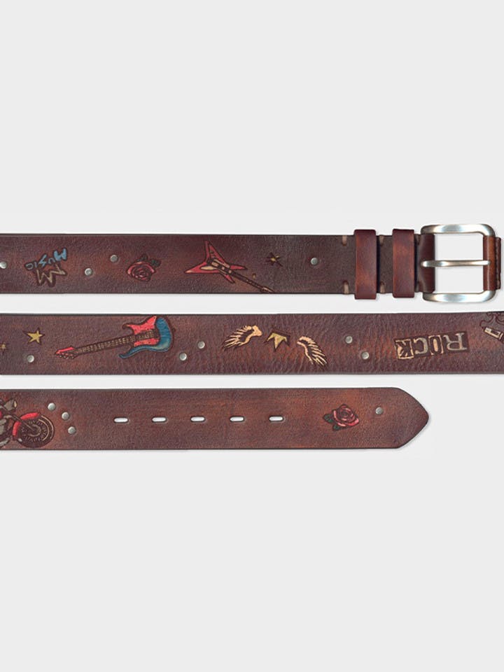 Rockstar Handmade Leather Belt