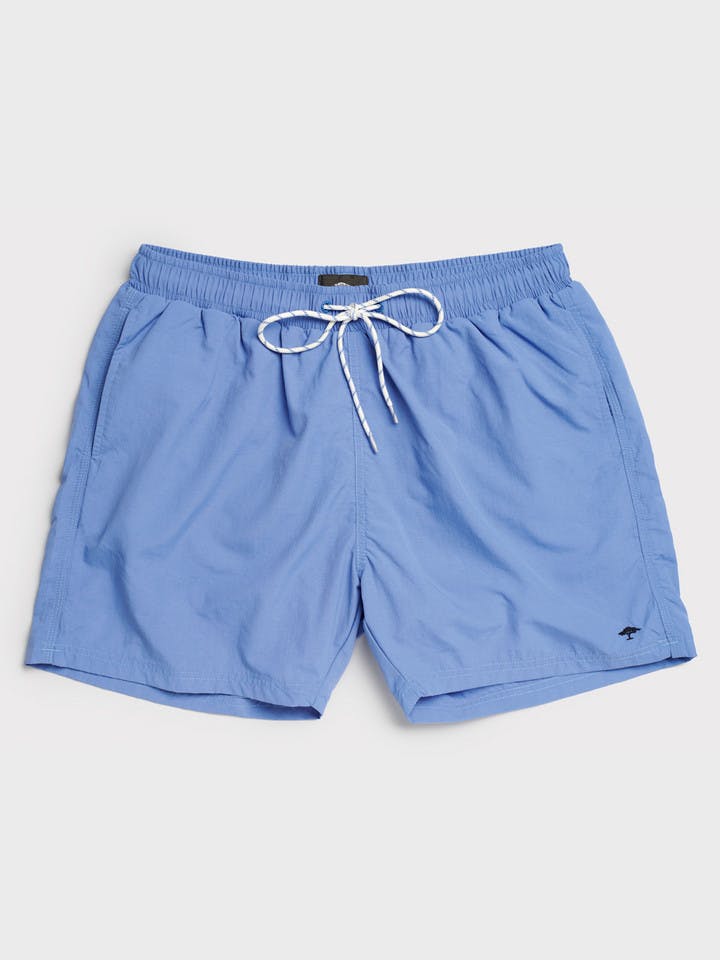 Blue Drawstring Swim Shorts