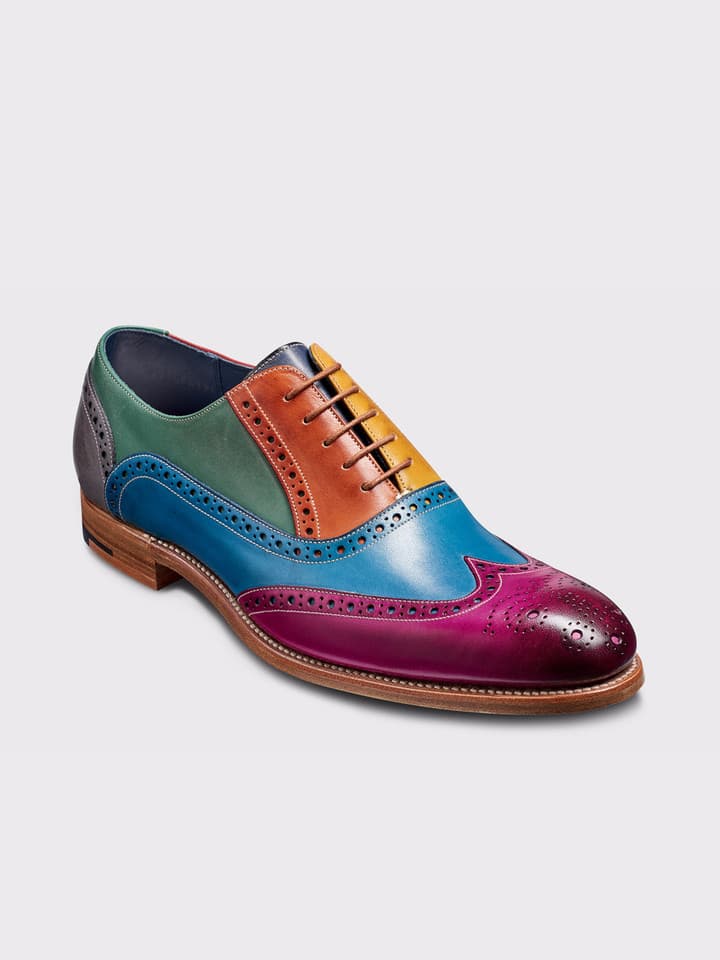 Multicoloured Valiant Brogue