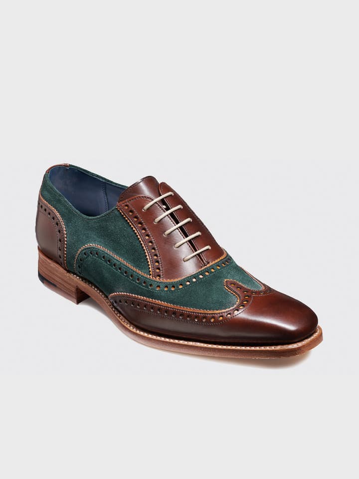 Brown & Green Spencer Shoe