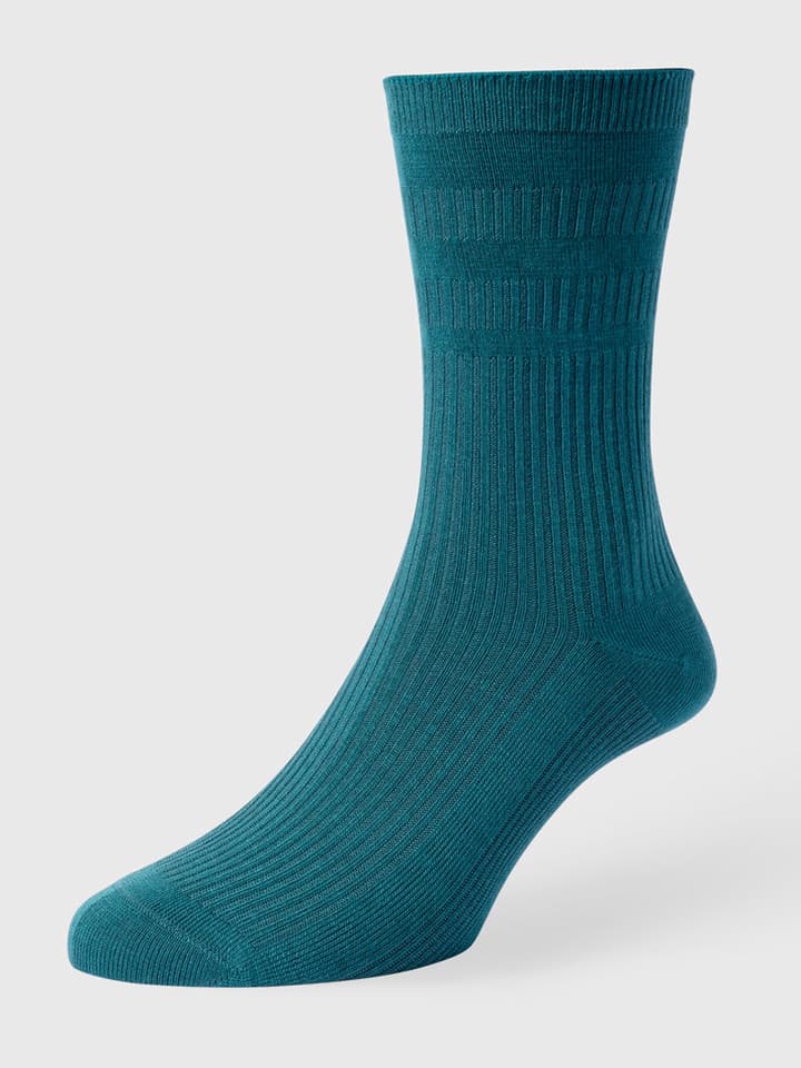 Teal Ladies HJ Softop® Bamboo Socks