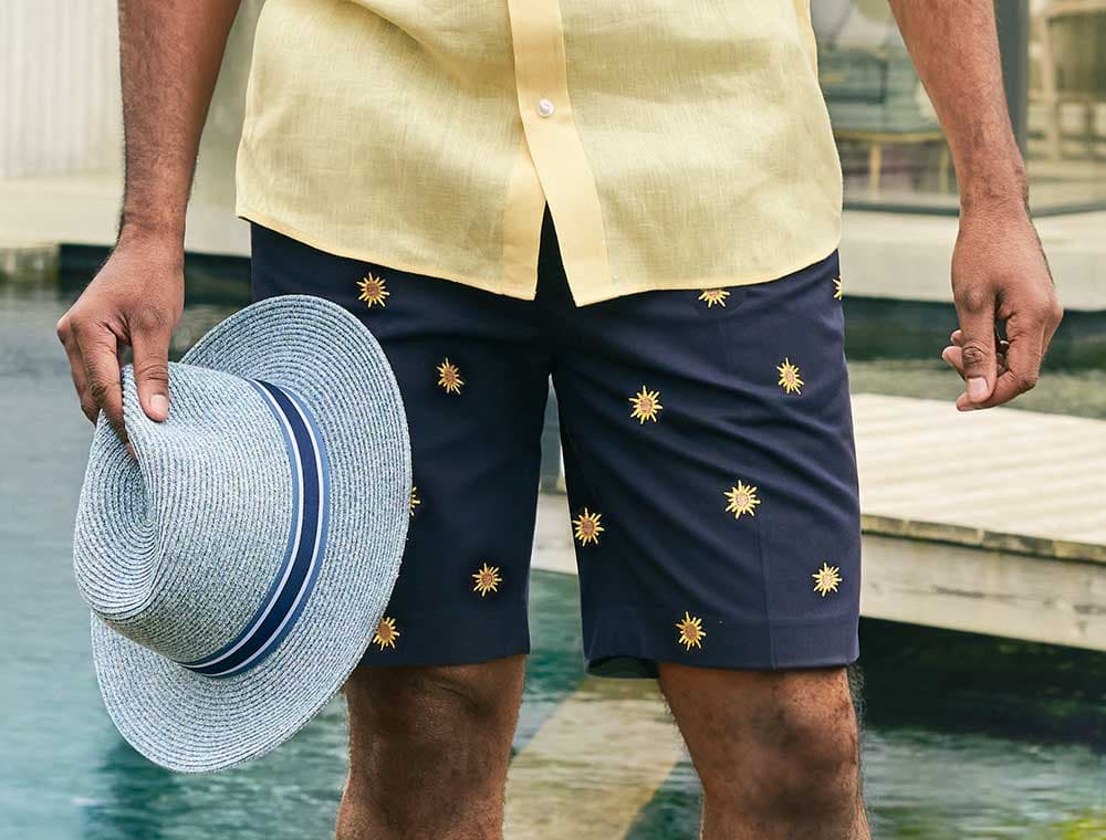 Mens Hat and Summer Shorts.jpg