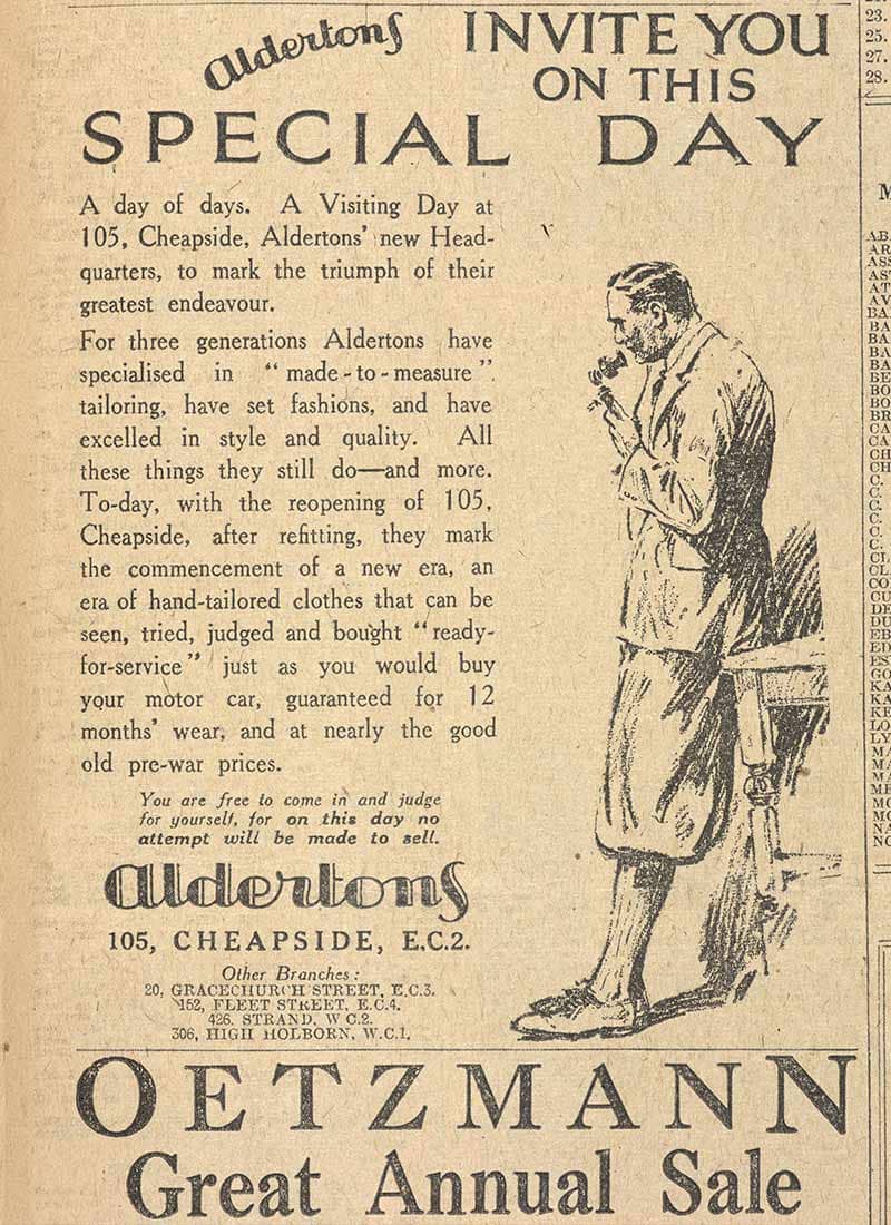 Aldertons Invite You on This Special Day