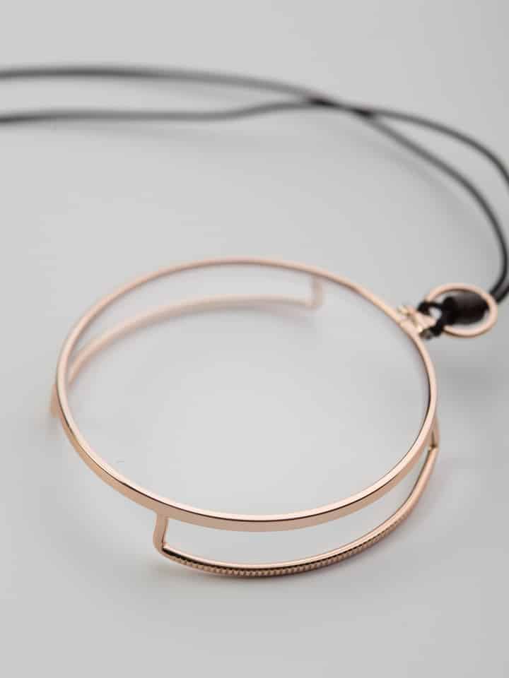 Men's Monocle Gold Glasses - Eyewear